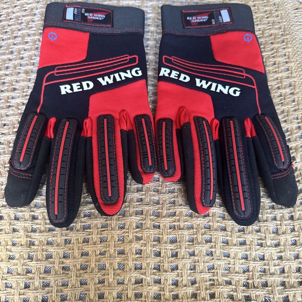 Red Wing Shoes Master Pro Work Gloves Touchscreen Compatible XL New Without Tag